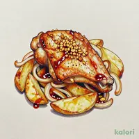 熱々！香味油淋鶏