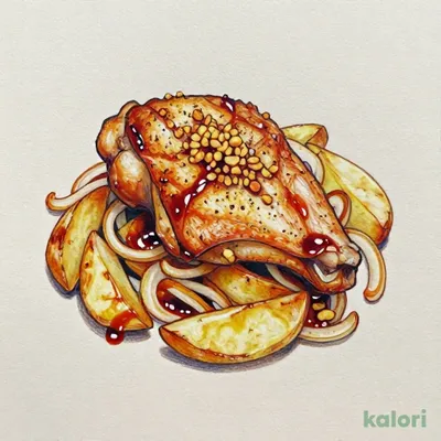 Hot Fried Chicken with Scallion Sauce (Yurinchi)