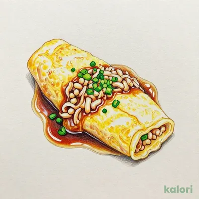 Japanese-Style Whitebait Omelet