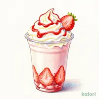 Domino's Shake Real Strawberry with Whipped Cream