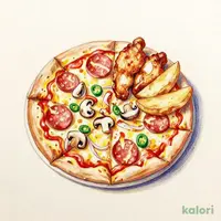 Pizza Bento Domino's Deluxe