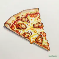 まろやかバターチキンカレー（L・パンピザ・1ピース）