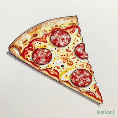 American Pizza (M, Hand Tossed Crust, 1 Slice)