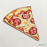 American Pizza (S, Hand Tossed, 1 Slice)