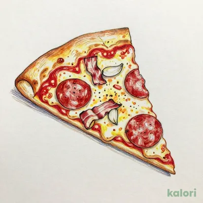 Garlic Master Pizza (S, Pan Crust), 1 Slice