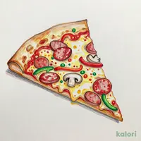 Quattro All Star (S, Pan Pizza, 1 Slice)
