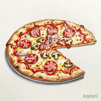 Quattro Giant (M, Pan Pizza, 1 Slice)