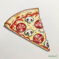 Quattro Giant Pizza (S, Hand Tossed, 1 Slice)