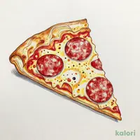 Quattro Pepperoni Lover (M, Mille-Feuille Crust, 1 Slice)