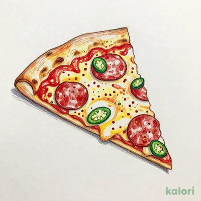 Spicy Pizza (L, Pan Pizza, 1 Slice)