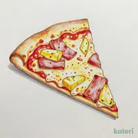 Tropical Pizza (M, Mille-Feuille, 1 Slice)