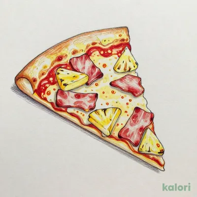 Tropical Pizza (S, Mille-Feuille, 1 Slice)