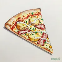 Mayo Jaga Pizza (M, Cheese 'n Roll, 1 Slice)