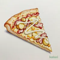Mayo Jaga Pizza (M, Mille-Feuille, 1 Slice)
