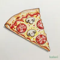 Quattro 2 Happy Pizza (S, Ultra Crispy, 1 Slice)