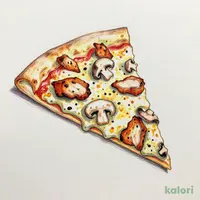 ごろごろローストチキンの濃厚マッシュルーム&ポルチーニソース(L・ウルトラクリスピー・1ピース)