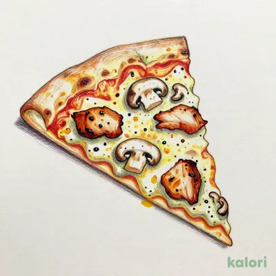 ごろごろローストチキンの濃厚マッシュルーム＆ポルチーニソース（L・チーズンロール・1ピース）