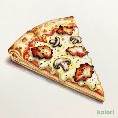 ごろごろローストチキンの濃厚マッシュルーム＆ポルチーニソース（M・ミルフィーユ・1ピース）