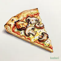 ごろごろローストチキンの濃厚マッシュルーム＆ポルチーニソース（S・ミルフィーユ・1ピース）