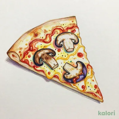 香ばしバター醤油の国産4種キノコと茄子（S・パンピザ・1ピース）