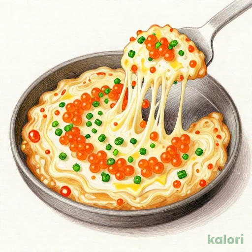 のび～る明太もちチーズもんじゃ 680kcal — What's in It & Nutrition