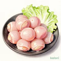 鶏ぼんじりの鉄板焼