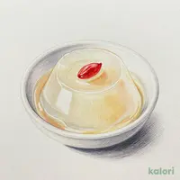 とろける杏仁豆腐