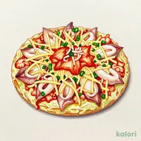 イカキムチーズもんじゃ