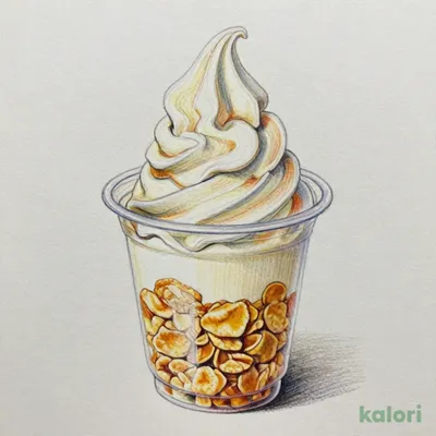 Soft Serve Ice Cream in a Cup