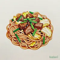 スタミナホルモン焼そば