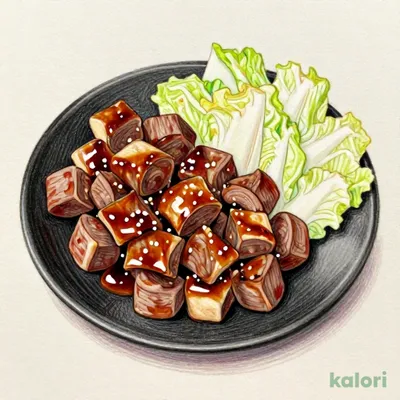 Teppan-Grilled Offal