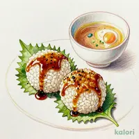 Miso Grilled Rice Ball Set