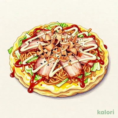 Hiroshima-Style Okonomiyaki