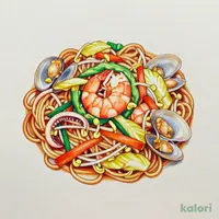 海鮮ミックス焼そば(塩orソース)