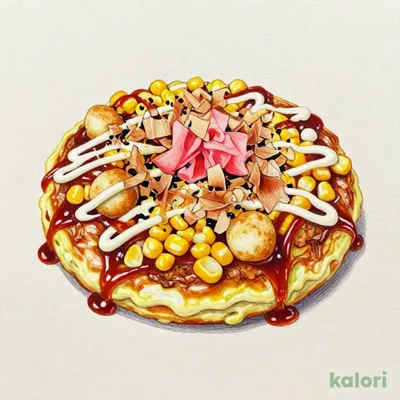 Honwari-tama (Fluffy Okonomiyaki)