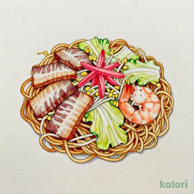 デラックス焼そば(塩orソース)