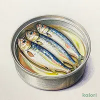 いわしが10尾前後入ったいわし水煮缶