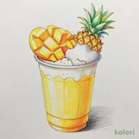 南国フルーツミックス缶詰マンゴージュース入り2号缶