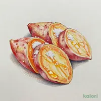 芋けんぴ 輪切り