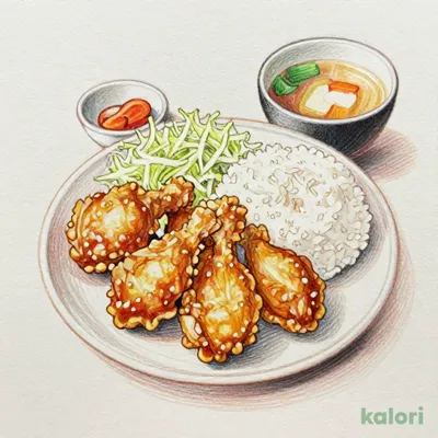 Fried Chicken Set Meal