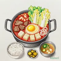 キムチ牛すき鍋膳