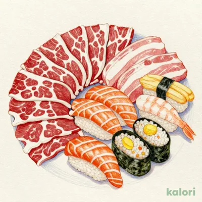 Manzoku Course (All-You-Can-Eat Shabu-Shabu, Sukiyaki, & Sushi)