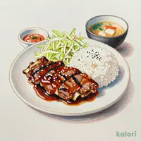 Grilled Beef Kalbi Set Meal