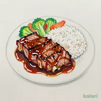 牛カルビ焼肉弁当