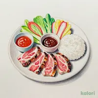 Special Beef Loin 3-Variety Set Meal