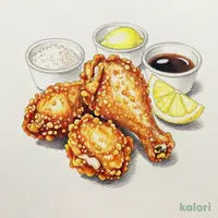 若鶏のからあげ