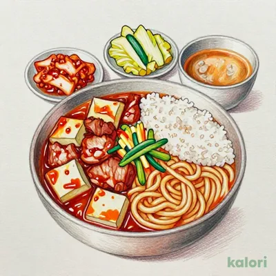 豚チゲ鍋膳