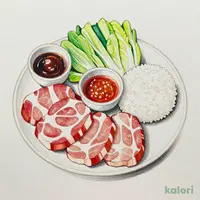 豚ロース三種盛り定食