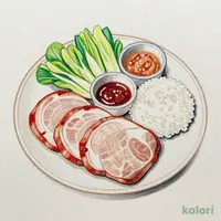 Two-Variety Pork Loin Set Meal