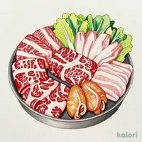 二種の極み牛 食べ放題ランチ